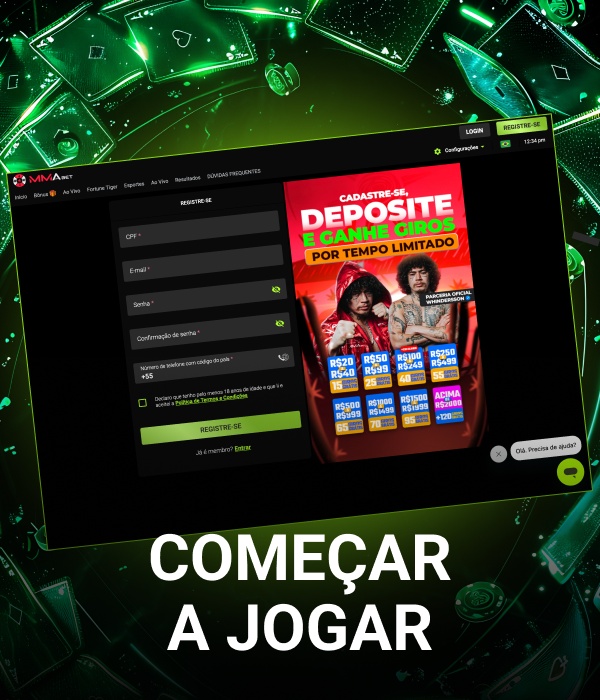 comece a jogar com um fortune tiger na mmabet